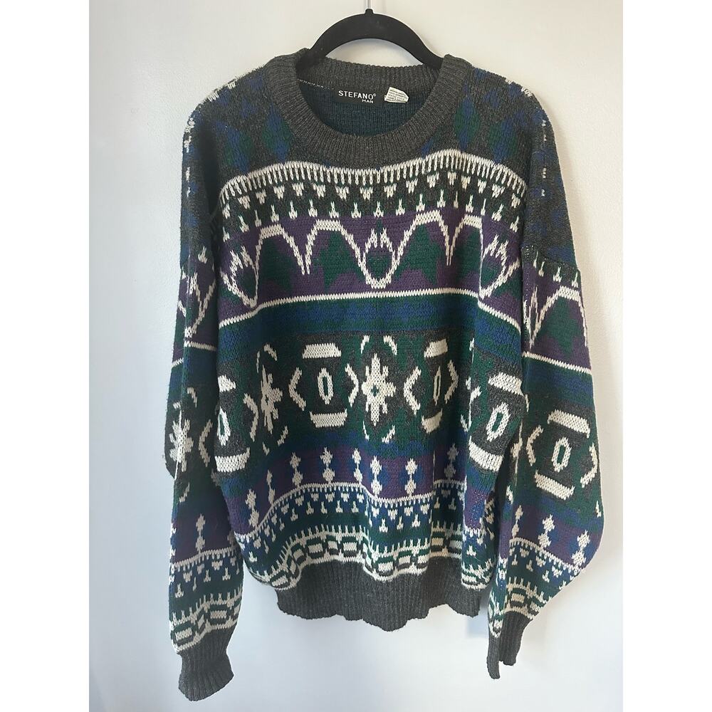 Stefani Man Vintage Sweater Size XL